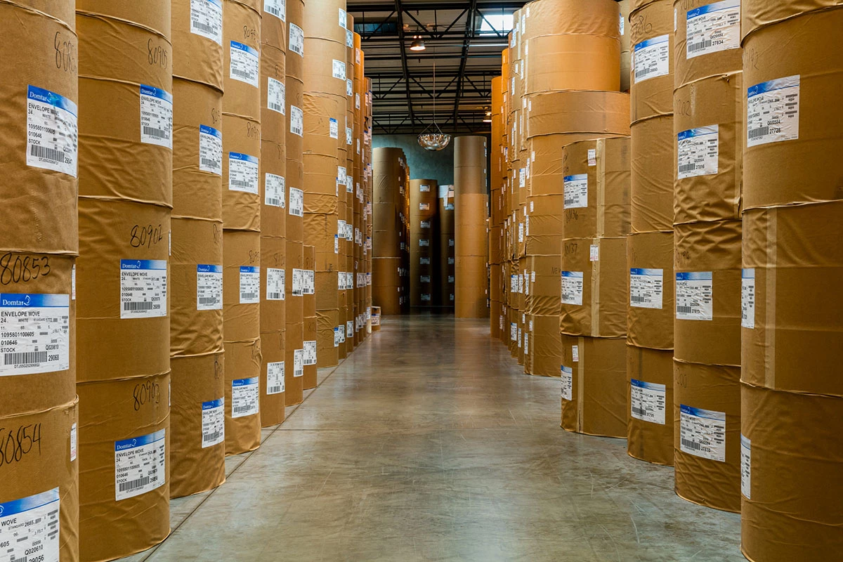 Facility of Paper Rolls