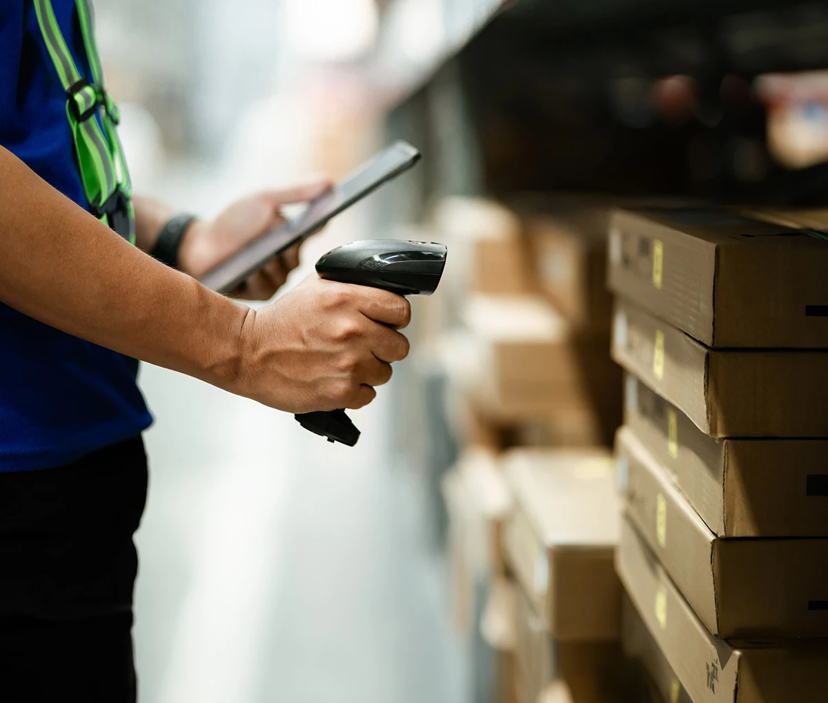 Employee Scanning Labels