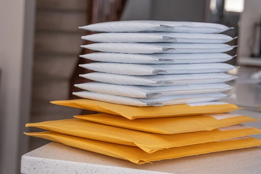Stack of Mailers
