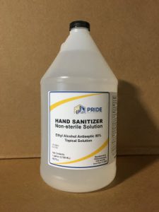 gallon hand sanitizer
