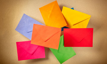Wholesale Envelopes in Different Colors